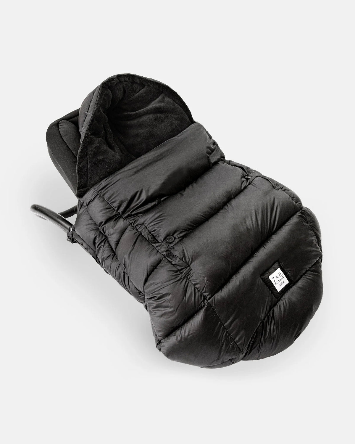 Heavyweight K-Poncho | Black Plush