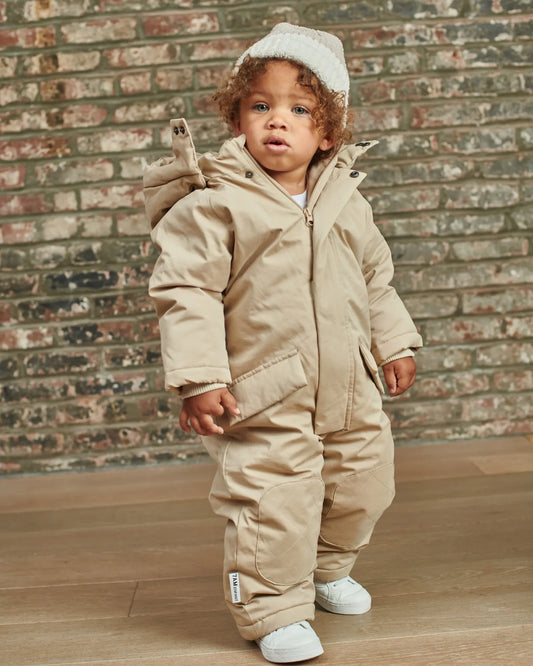 Benji Plush Snowsuit Grand | Oat