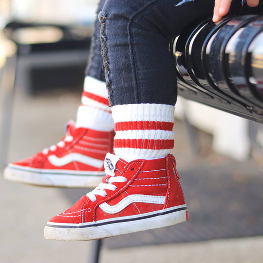 Red Stripe Sock