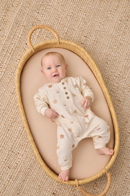 Relaxed Fleece Jumpsuit | Critters