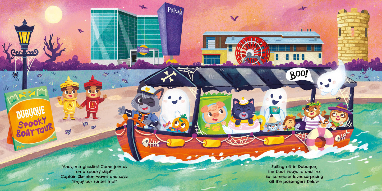 Haunted Ghost Tour in Iowa | Hard Cover Book