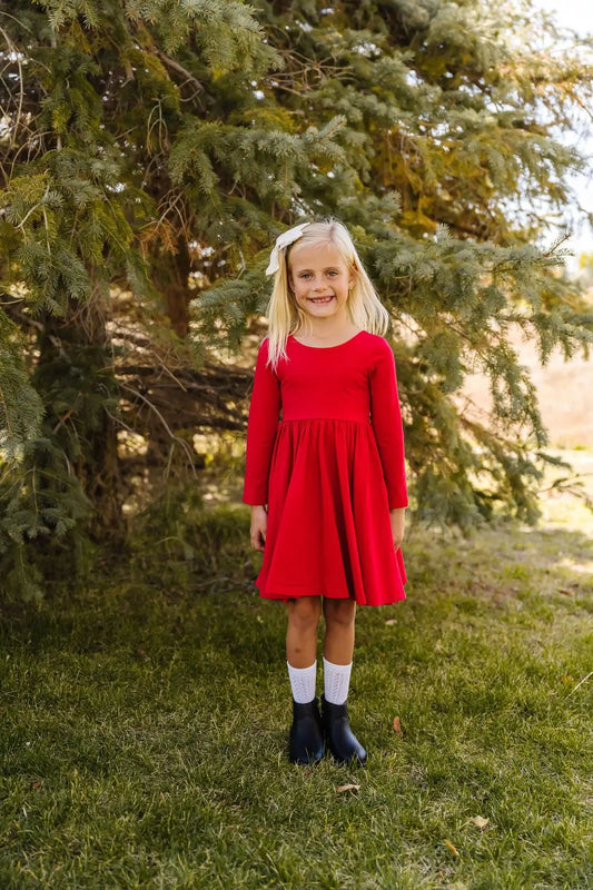 Gwendolyn Dress | Scarlet