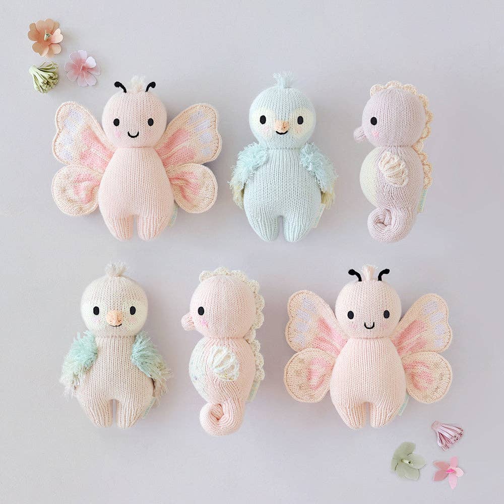 Baby seahorse (lilac) | cuddle+kind baby animal