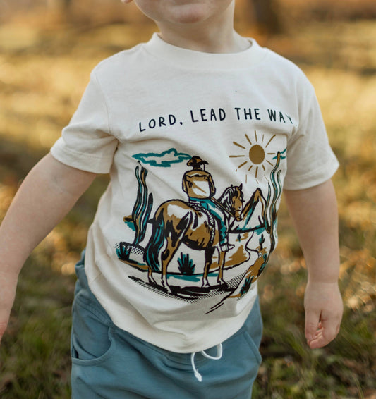Lord, Lead The Way Cowboy Graphic Tee