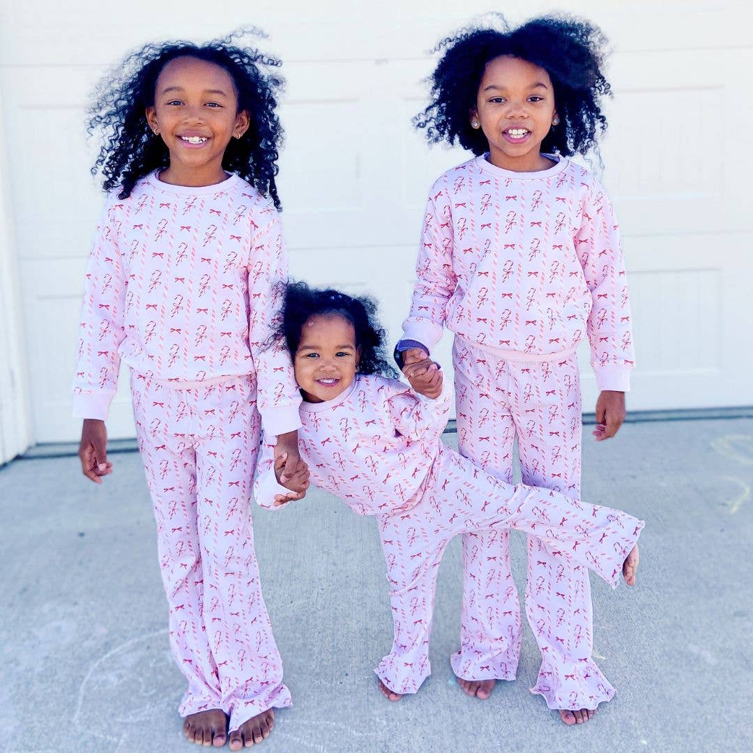 Candy Cane Lane | Christmas Flare Legging