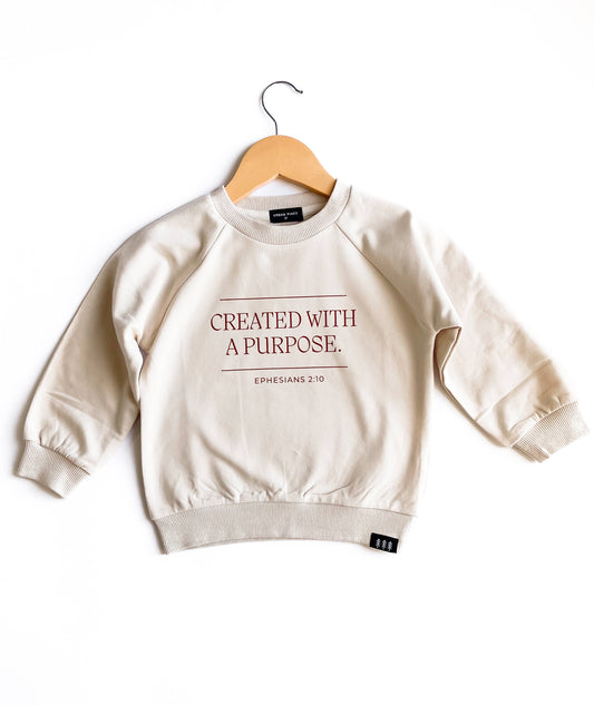 Created With A Purpose | Crewneck Sweatshirt