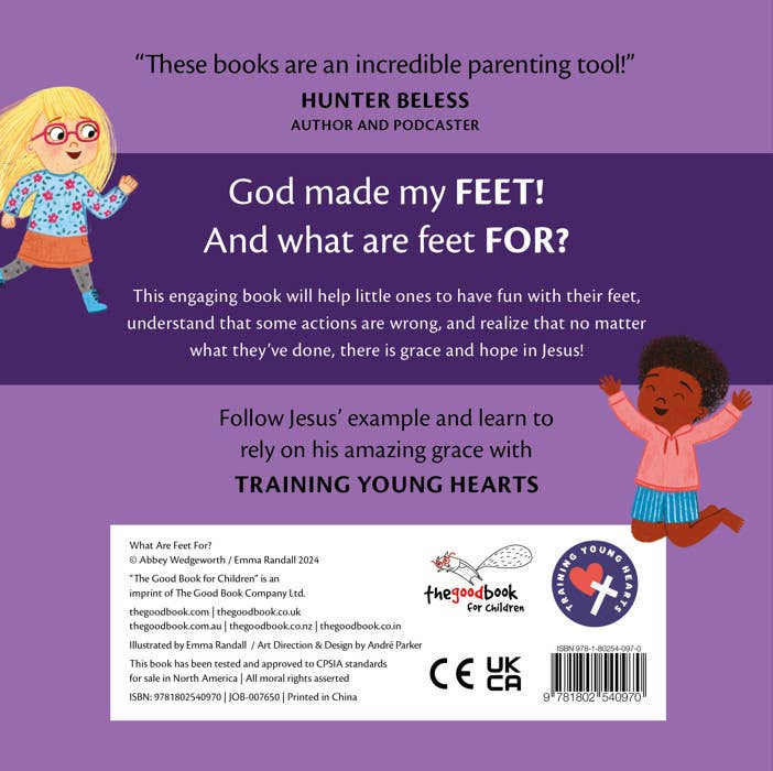 What Are Feet For? Board Book
