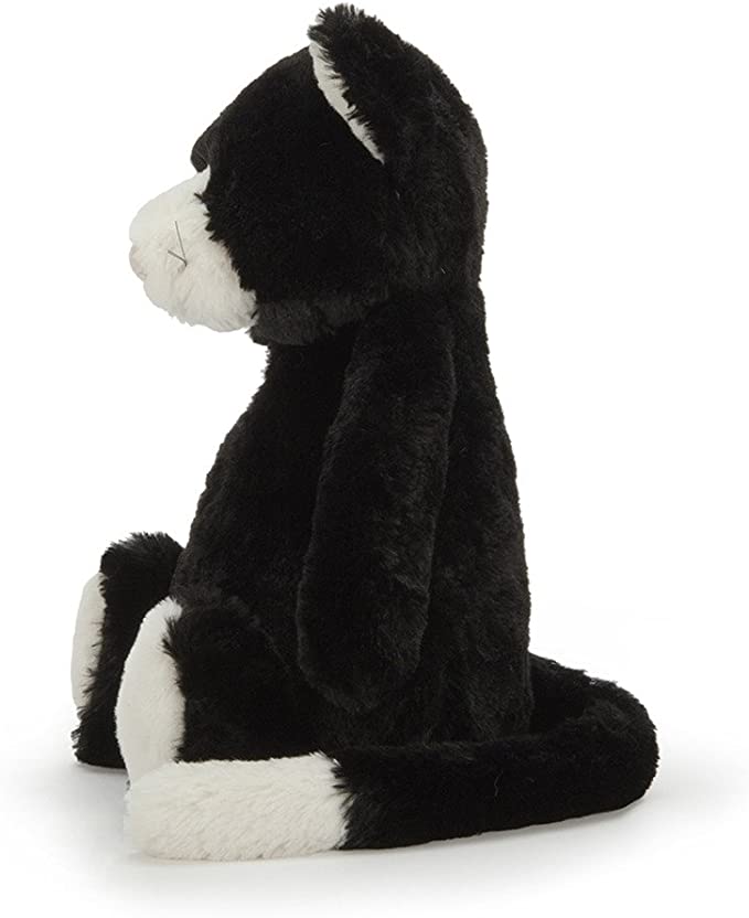 Bashful Black & White Cat | Medium