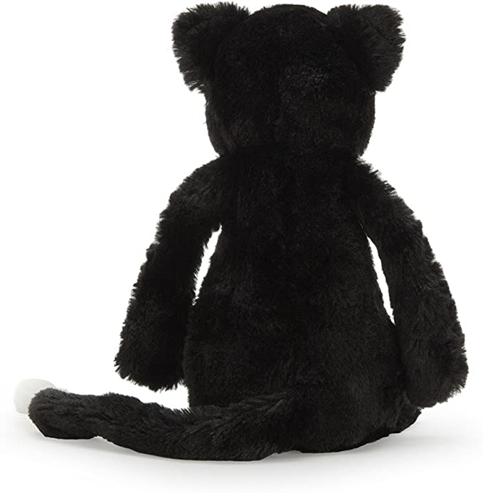 Bashful Black & White Cat | Medium