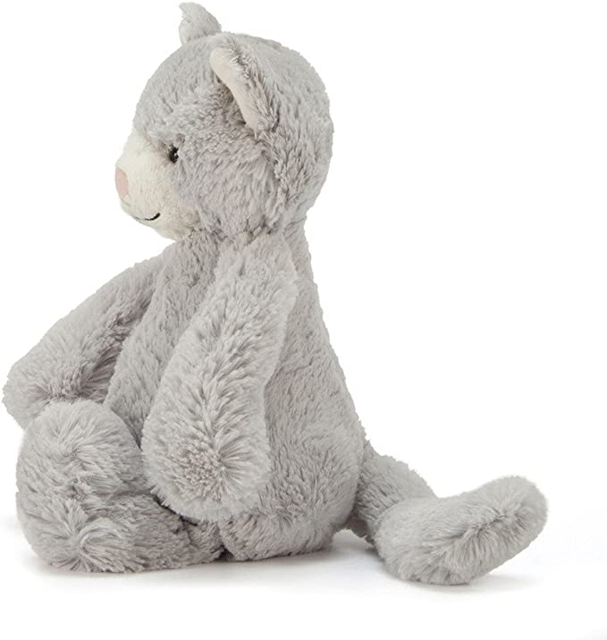 Bashful Grey Kitty | Medium