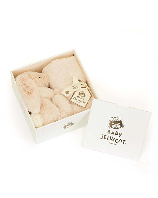 Bashful Luxe Bunny Soother | Willow (Cream)