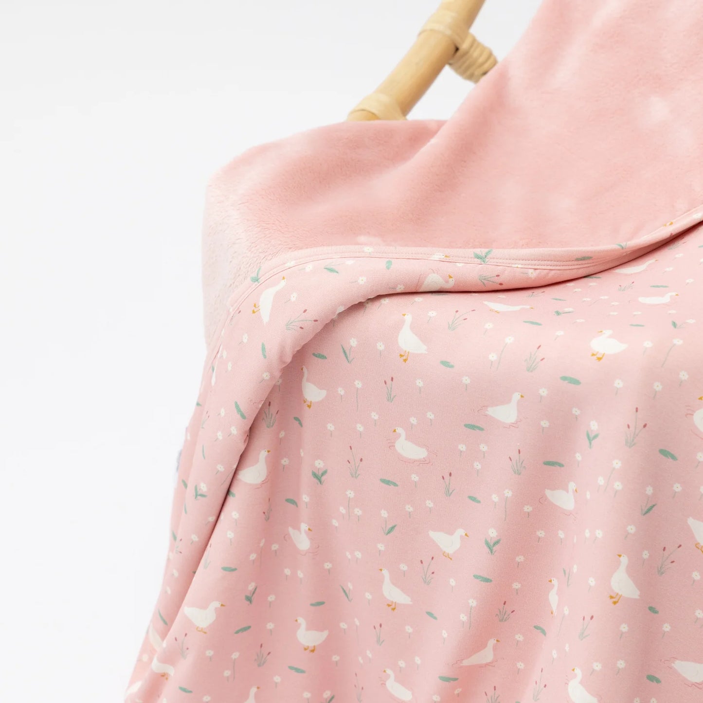 Ducks & Daisies | Bamboo Plush Blanket