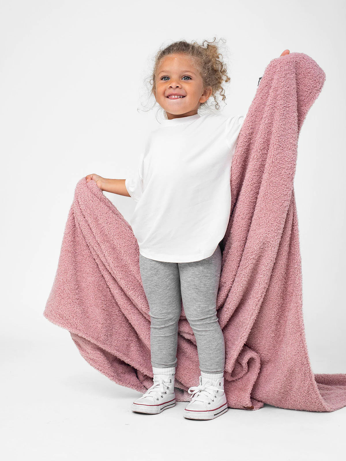 Plush Blanket | Dusty Rose