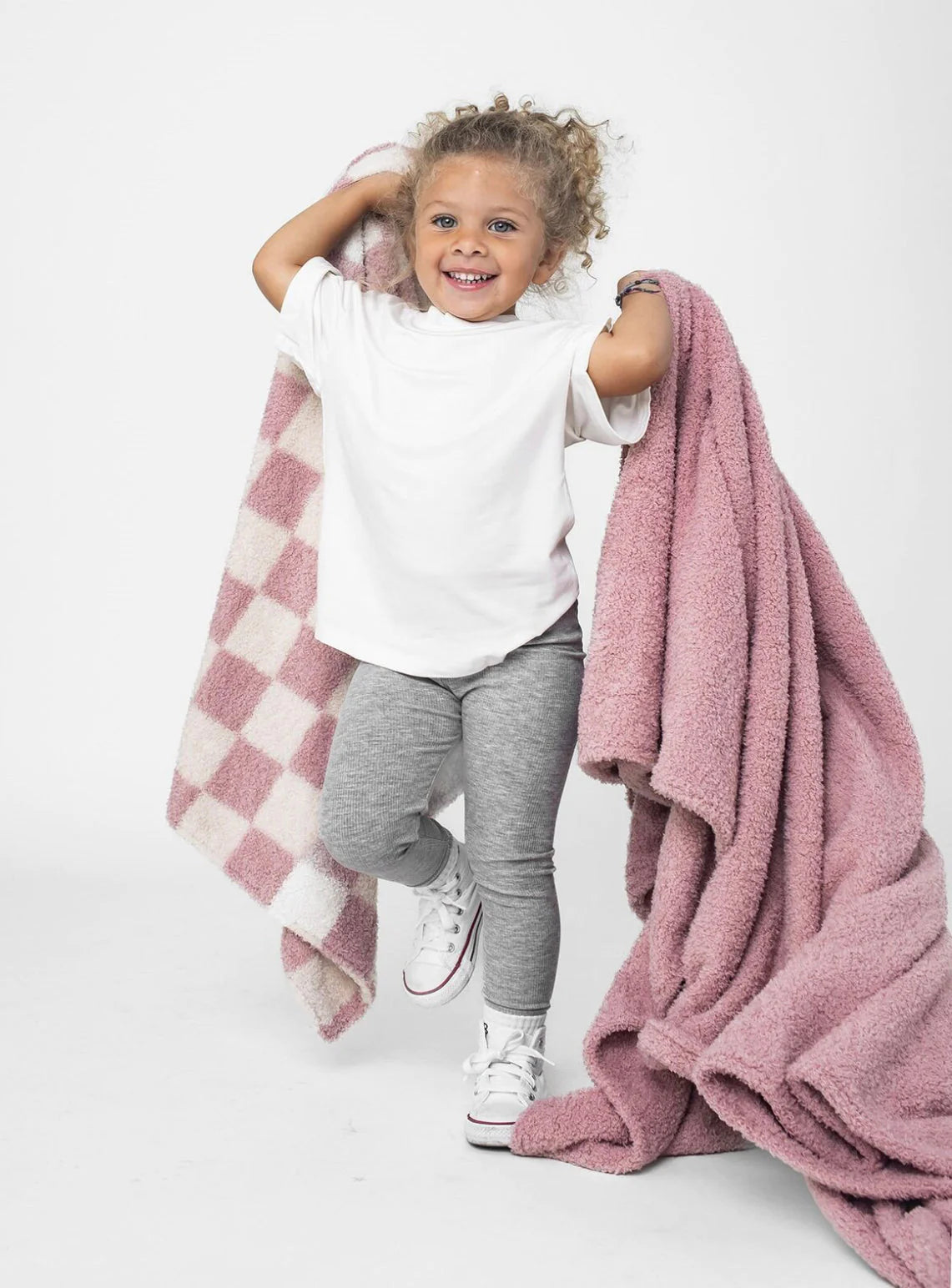 Plush Blanket | Dusty Rose