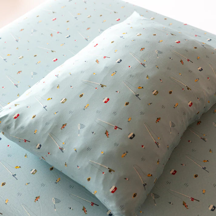 Twin Sheet w/ Pillow Case | Gone Fishing