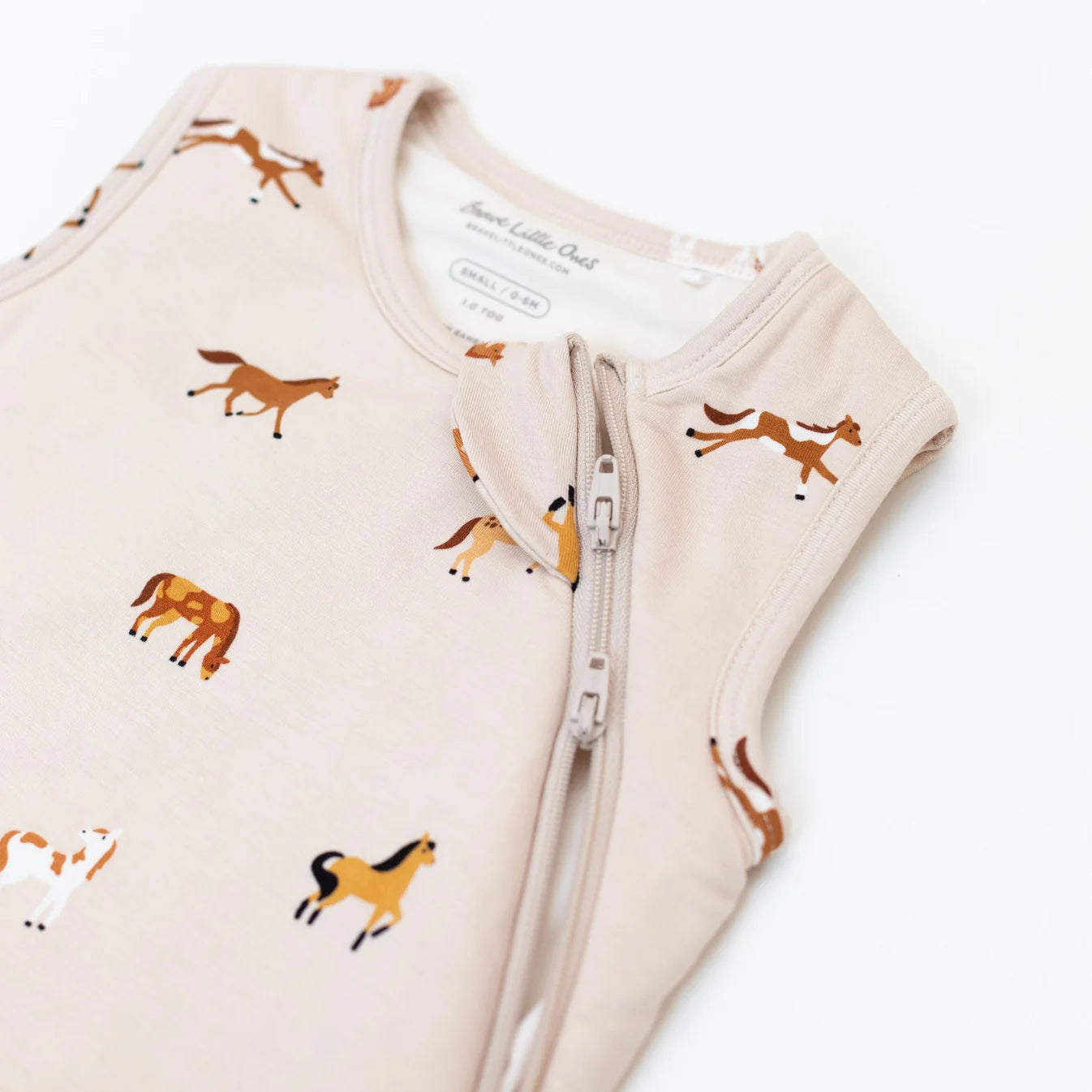 Bamboo Sleep Sack 2.5 | Neutral Horses