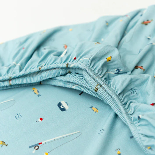 Twin Sheet w/ Pillow Case | Gone Fishing