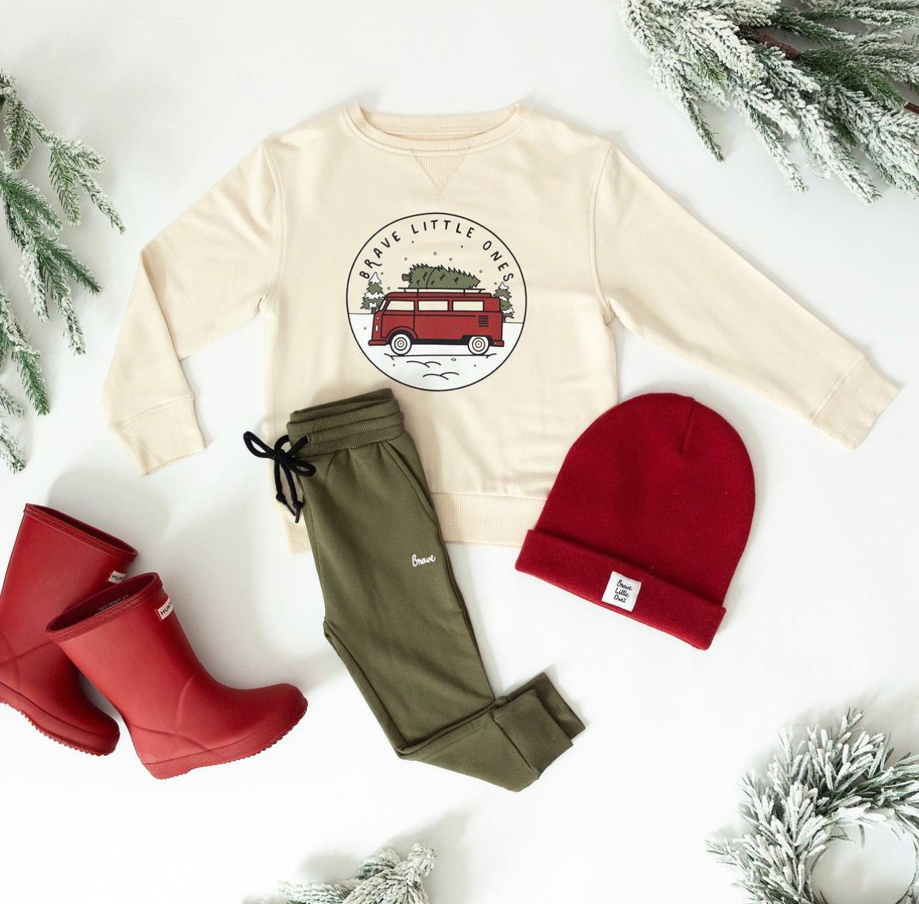 French Terry Pullover | Red VW