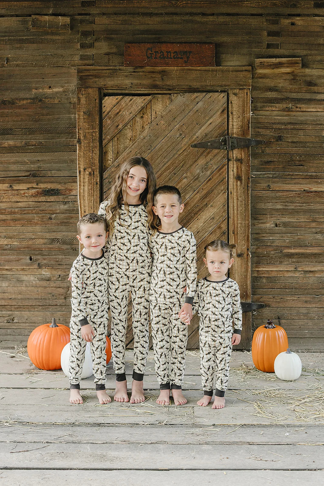 Bamboo Pajama Set | Vintage Bats