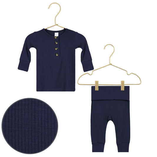 Hayden Ribbed Top + Bottom Set