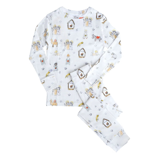 Christmas PJ Long Sleeve Set | Away in a Manger