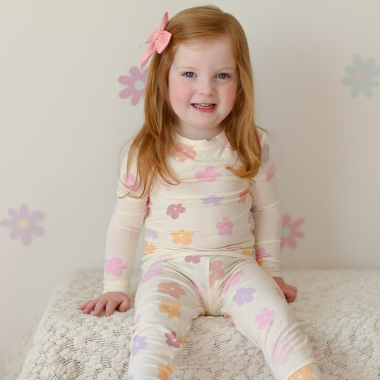 Bamboo Pajama Set | Big Daisies
