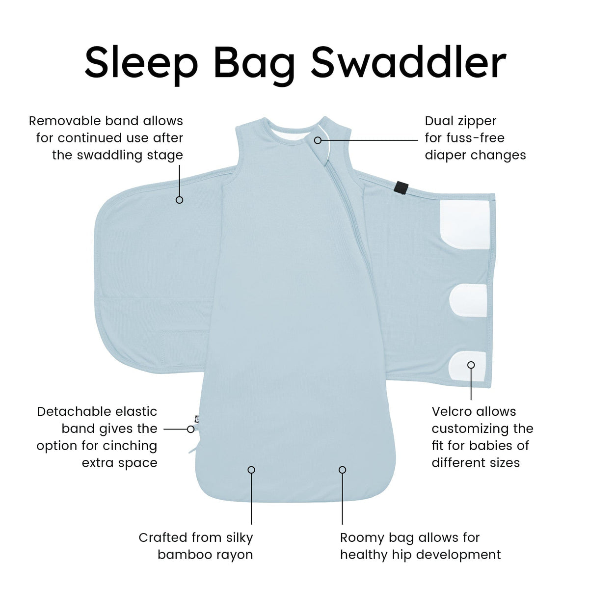 Bamboo Sleep Bag Swaddler | Makai