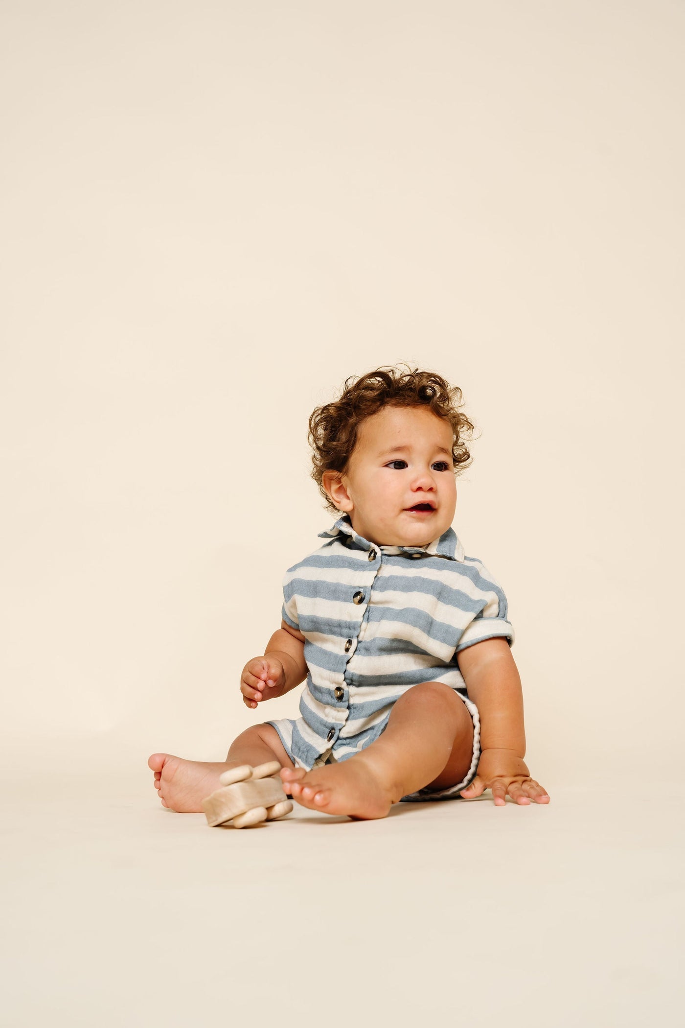 Cloud Muslin Button Up Shirt | Lincoln