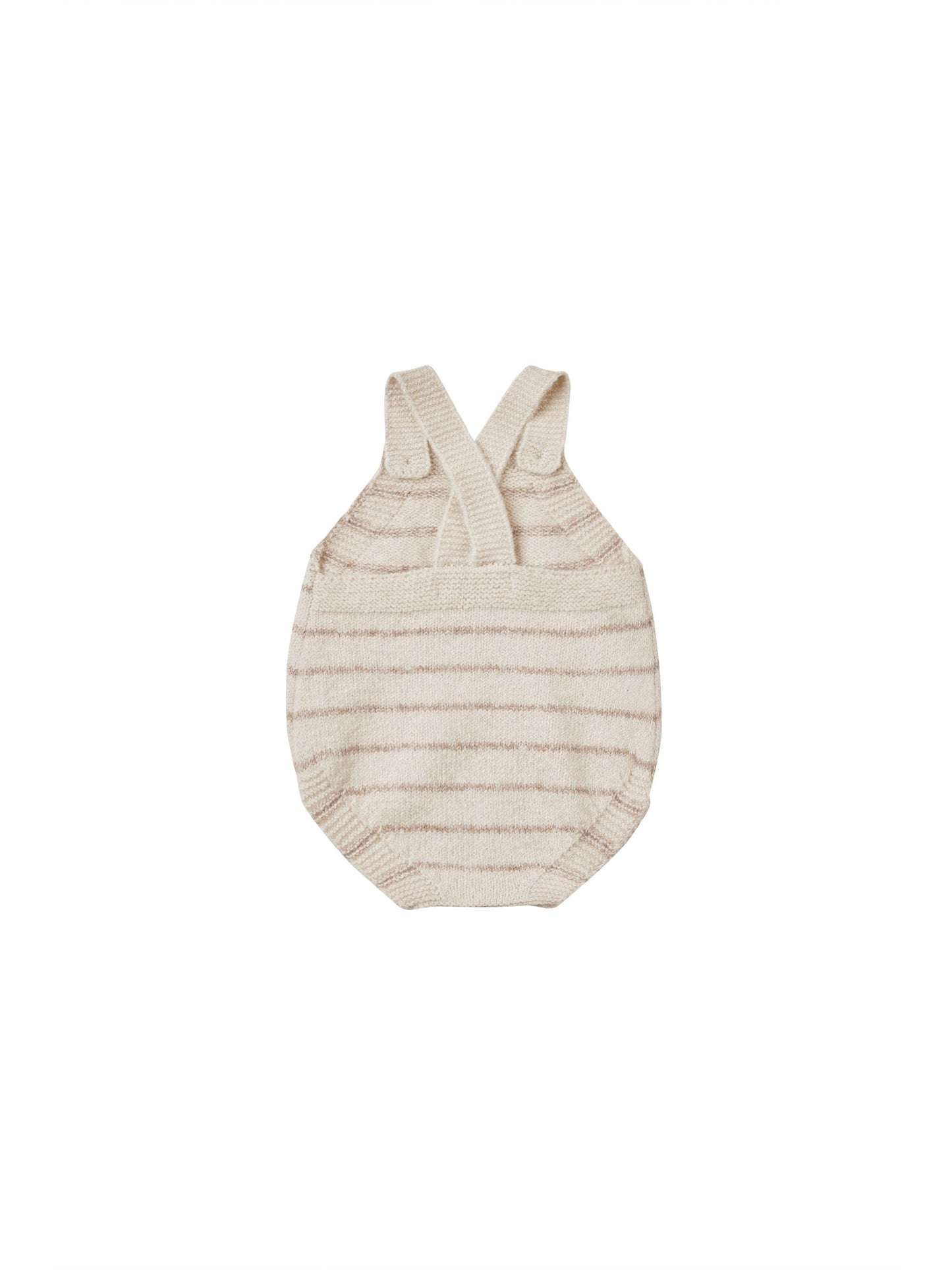 Tatum Romper | Heathered Oat Stripe