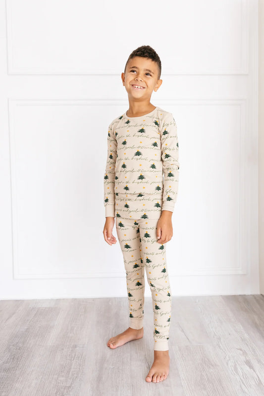 Bamboo Long Sleeve Pajama Set | Glory to God