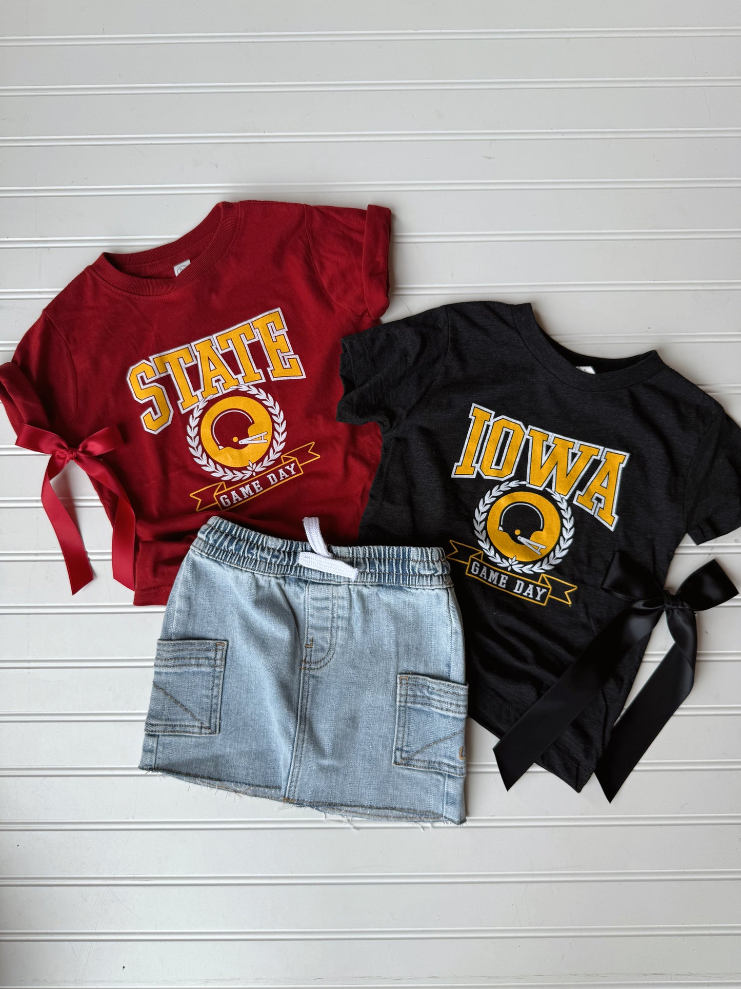 Iowa Game Day T-Shirt | Charcoal Black Triblend