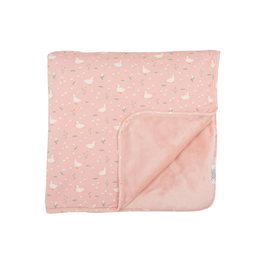 Ducks & Daisies | Bamboo Plush Blanket