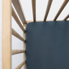 Crib Sheet | Dark Steel Blue