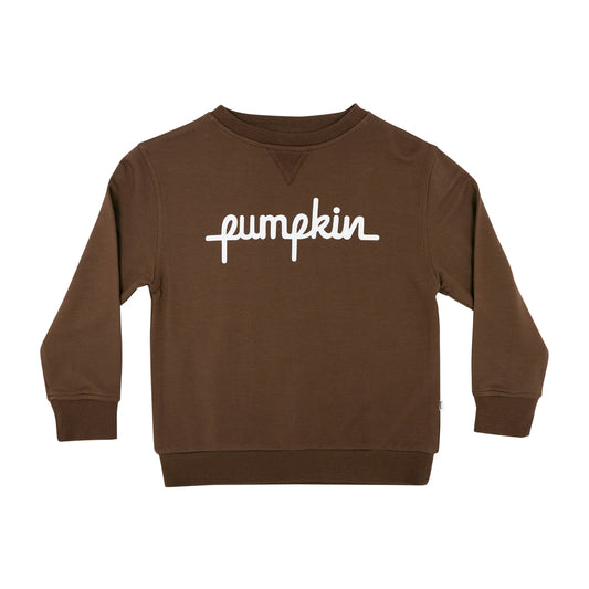 Pumpkin Pinecone French Terry Pullover