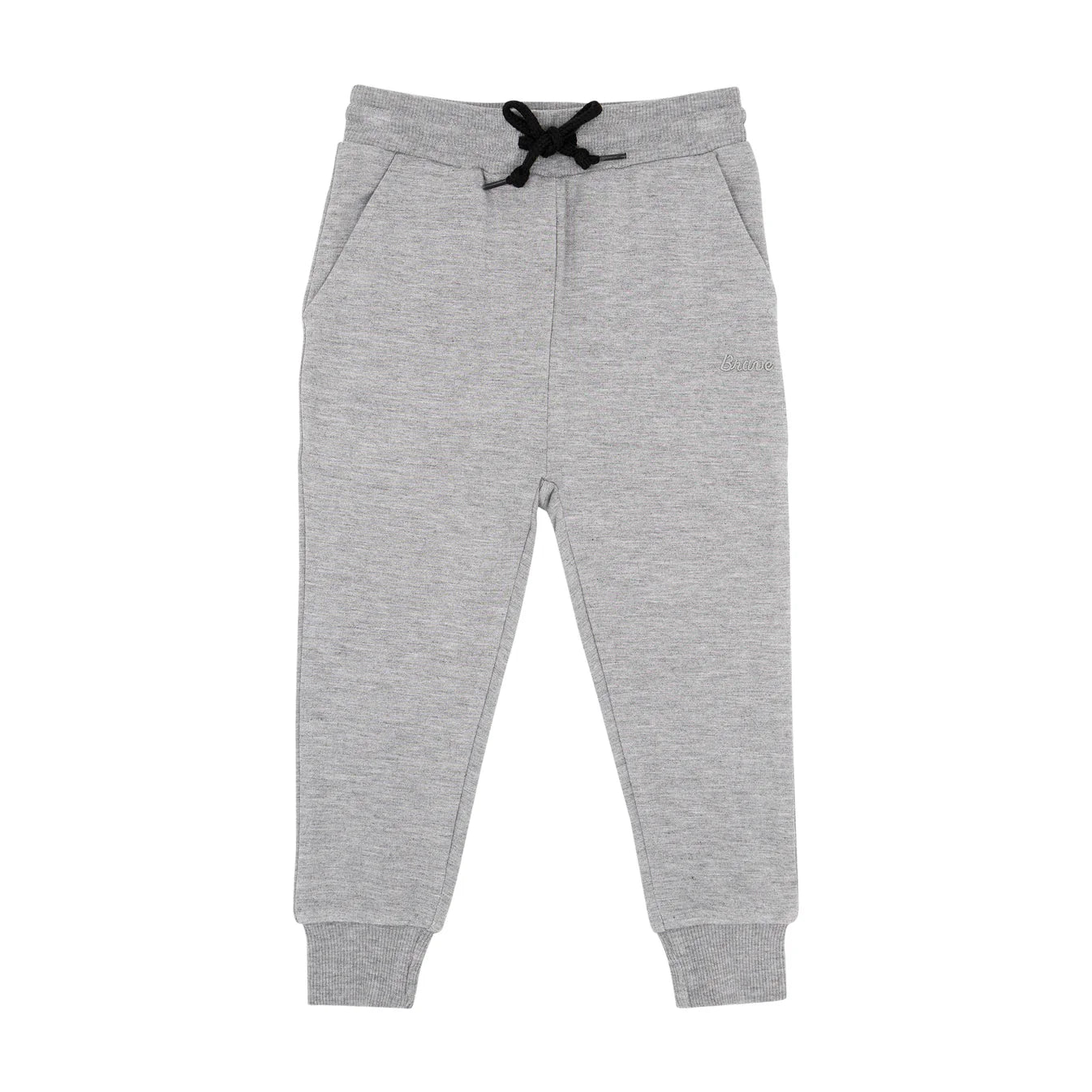 Bamboo French Terry Joggers | Dark Heather Gray