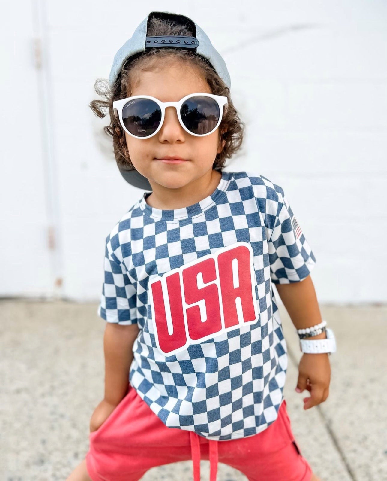 USA Checkered Bamboo Shirt