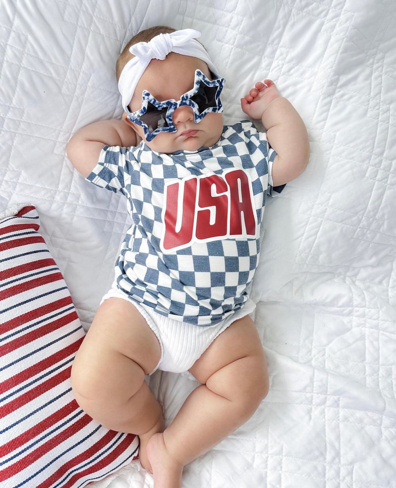 USA Checkered Bamboo Shirt