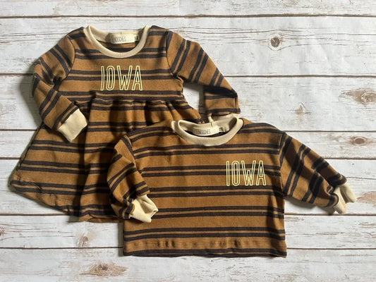 Classic Dress || Iowa Golden Brown
