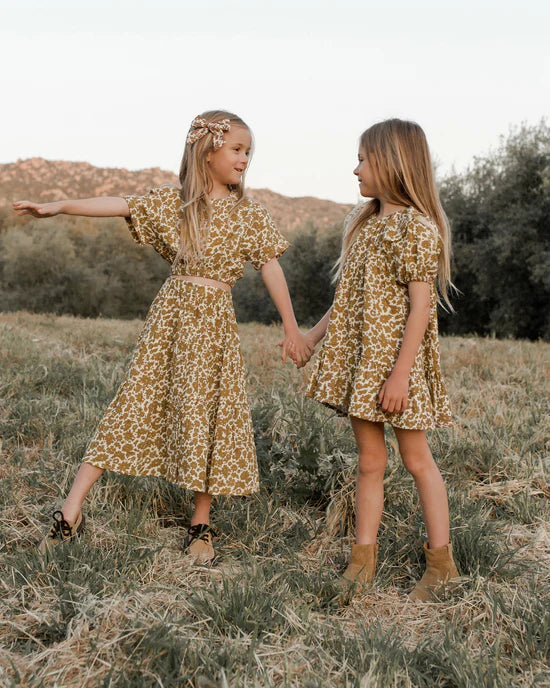 Joelle Midi Skirt | Gold Gardens