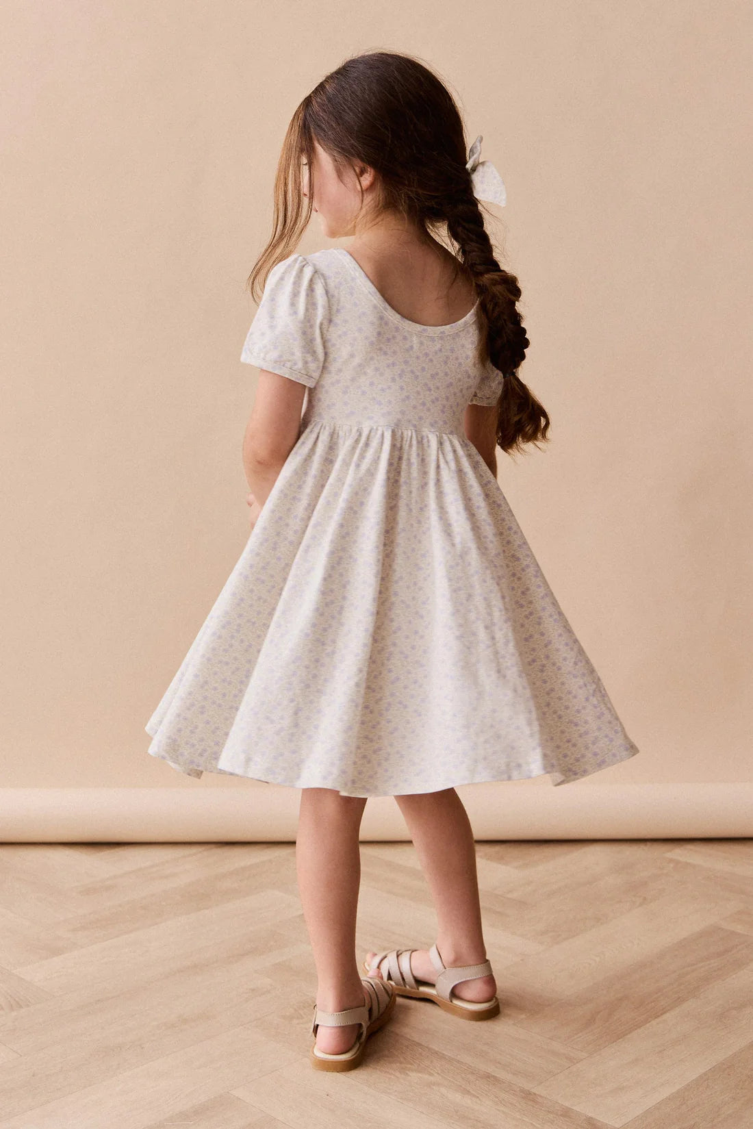 Organic Cotton Meadow Dress | Emmy Lilac