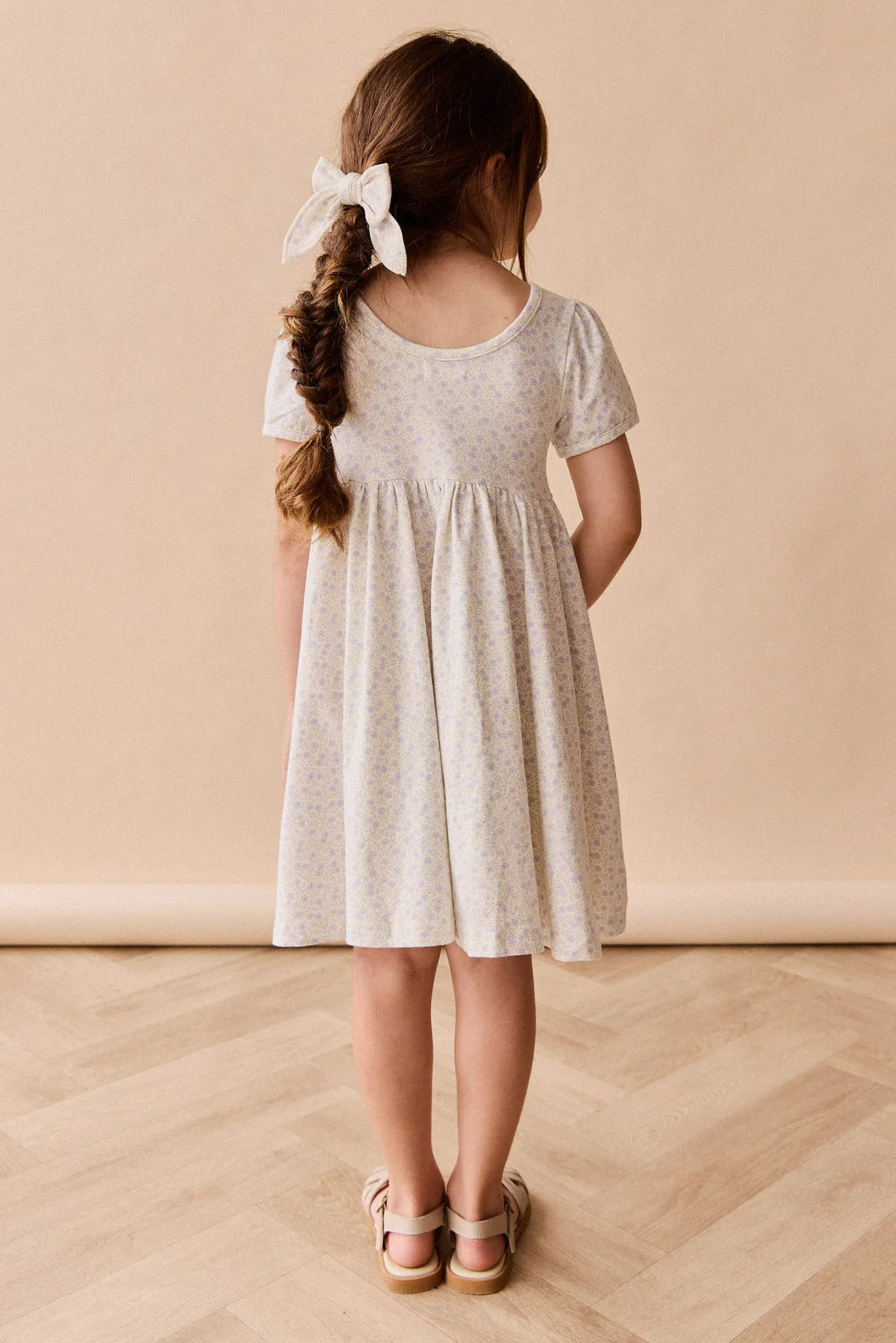 Organic Cotton Meadow Dress | Emmy Lilac