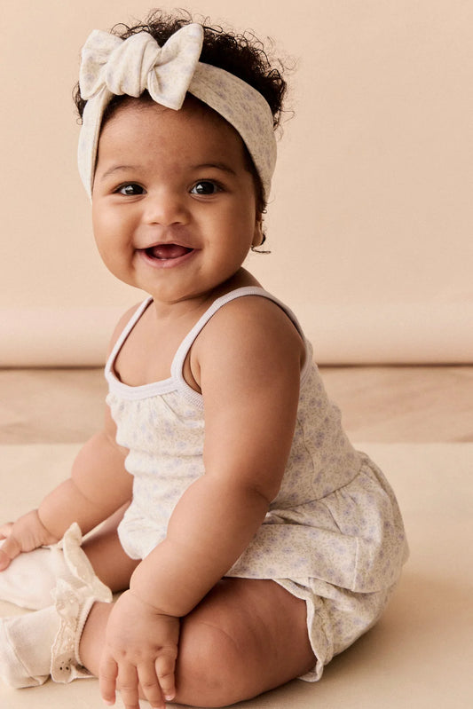 Organic Cotton Headband | Emmy Lilac