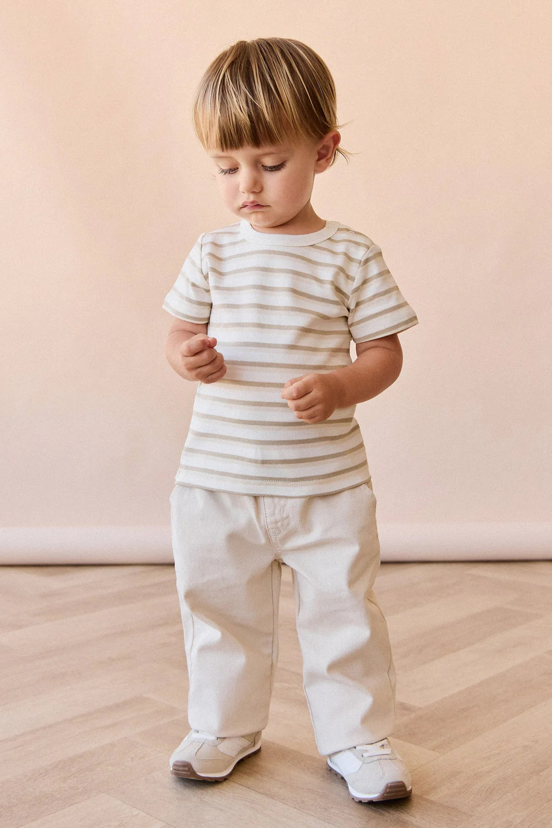 Pima Cotton Willem Tee | Sundrenched Stripe