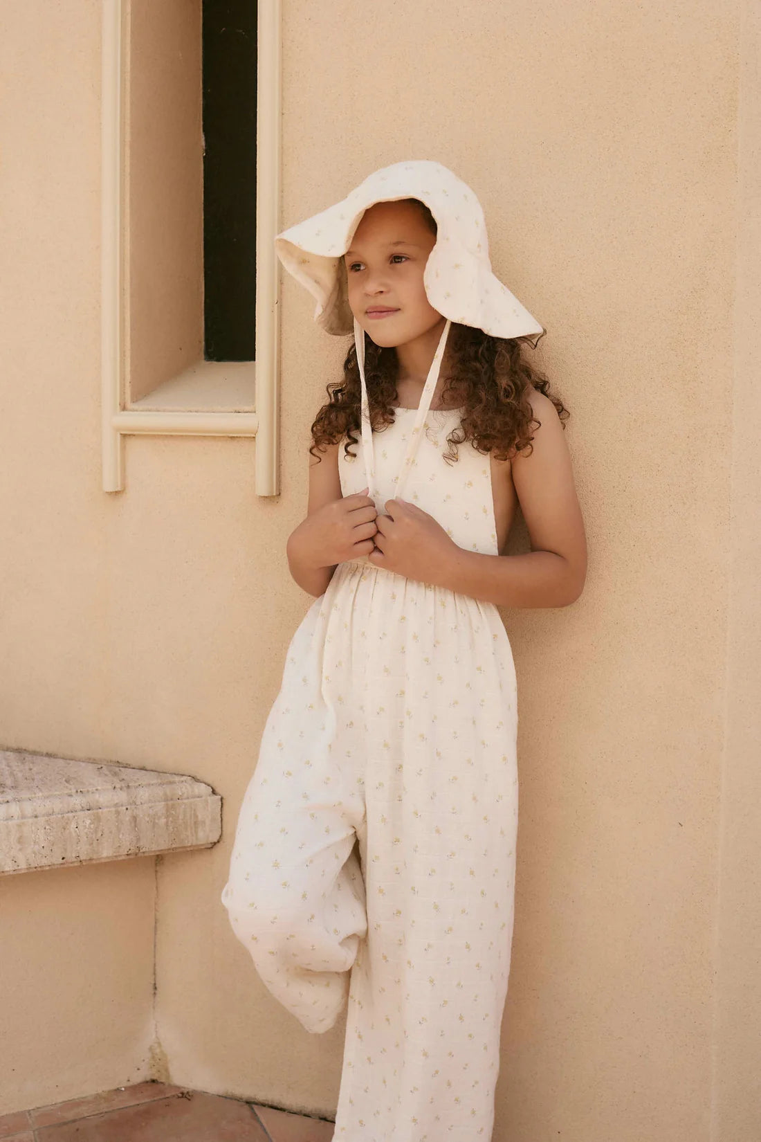 Muslin Lana Jumpsuit | Vintage Ditsy