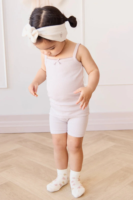 Organic Cotton Modal Singlet | Luna