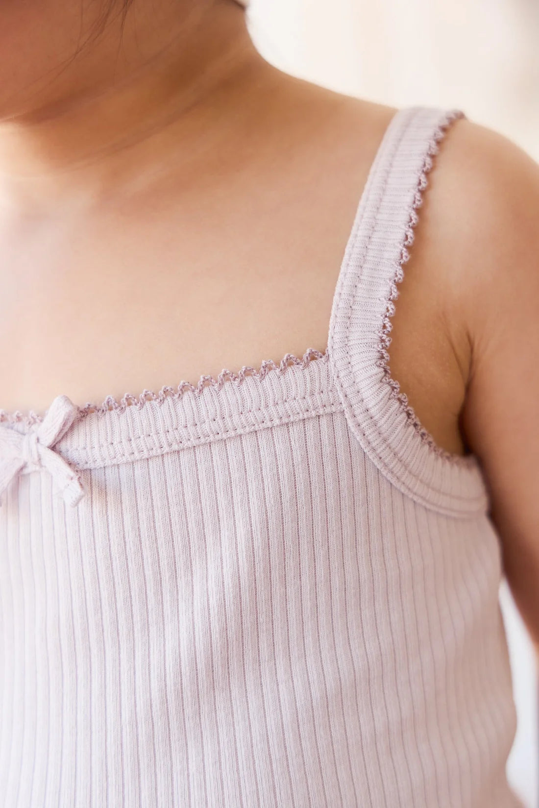 Organic Cotton Modal Singlet | Luna