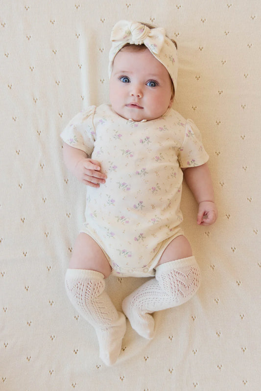 Cap Sleeve Bodysuit | Thelma Orchid