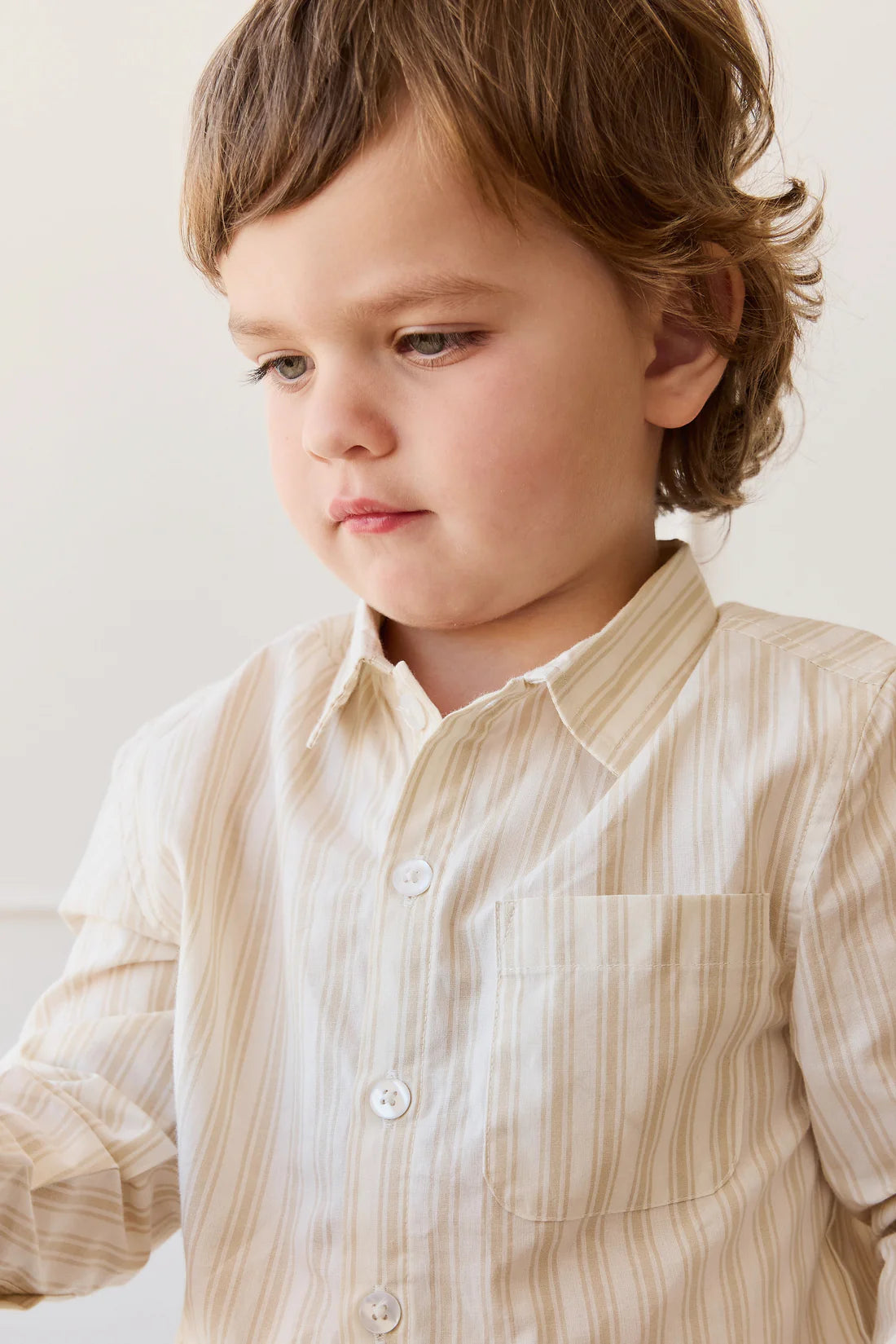Isaiah Shirt | Variegated Stripe Foam
