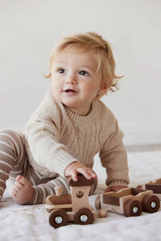 Thomas Sweater | Oatmeal Marle
