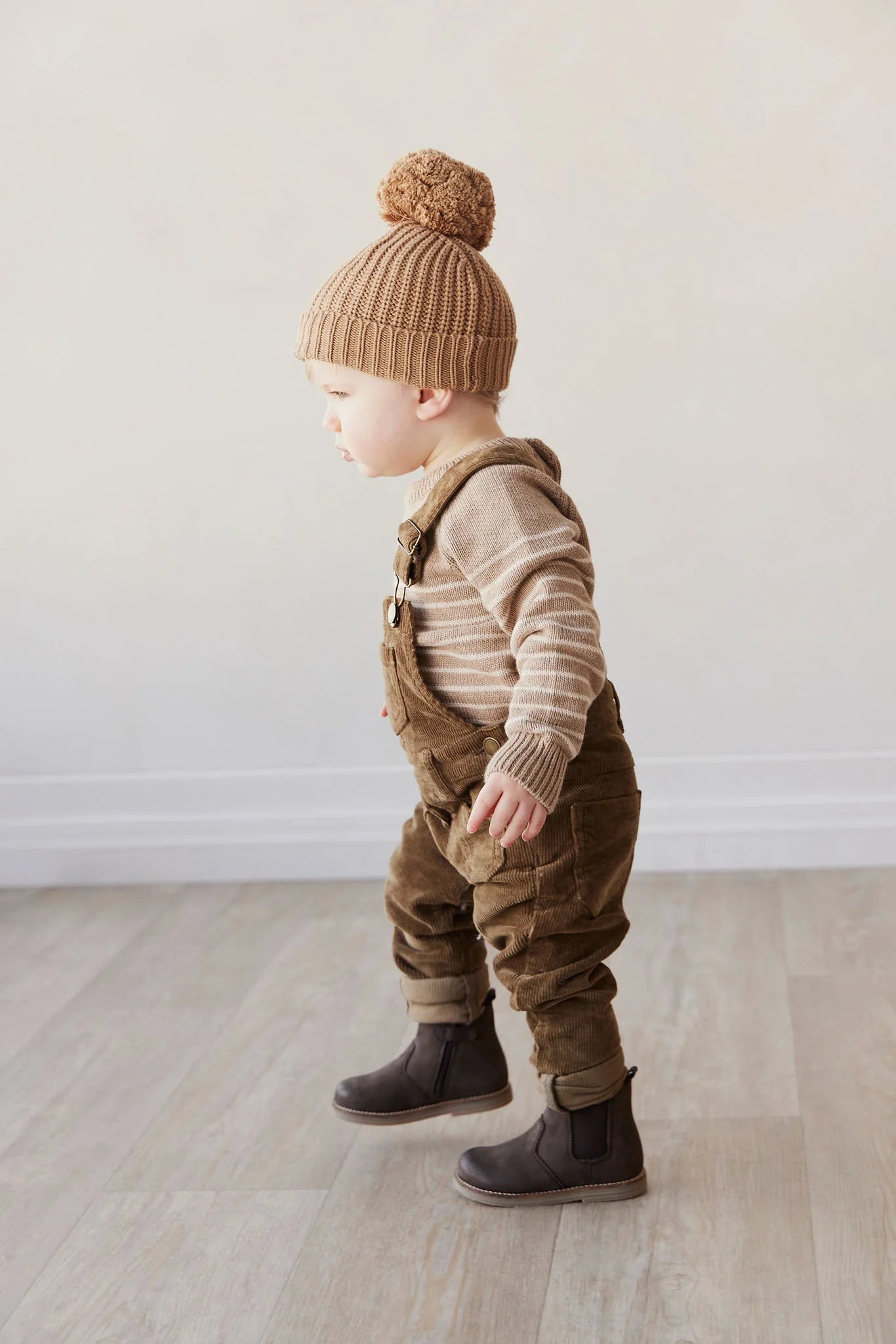 Elias Sweater | Sable Marle Stripe